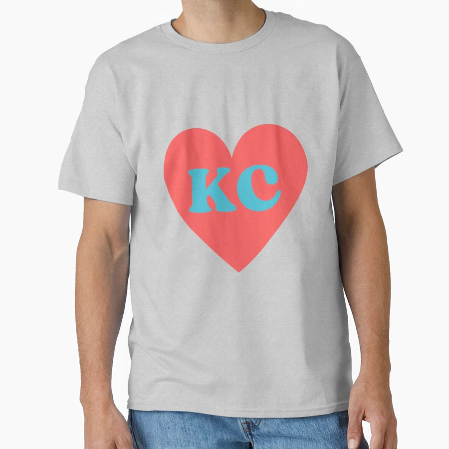 Kc Current Heart T-Shirt - Aesthetic Graphic Unisex - T-Shirt, Sweatshirt, Hoodie