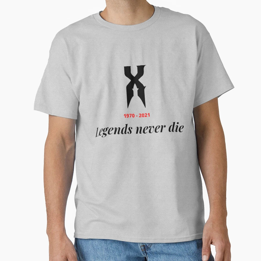 Rip Dmx Legends Never Die T-Shirt - Custom Art Print for Adults - T-Shirt, Sweatshirt, Hoodie