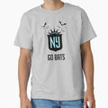 Go Bats Flying T-Shirt - Graphic Print Men Women - T-Shirt, Sweatshirt, Hoodie