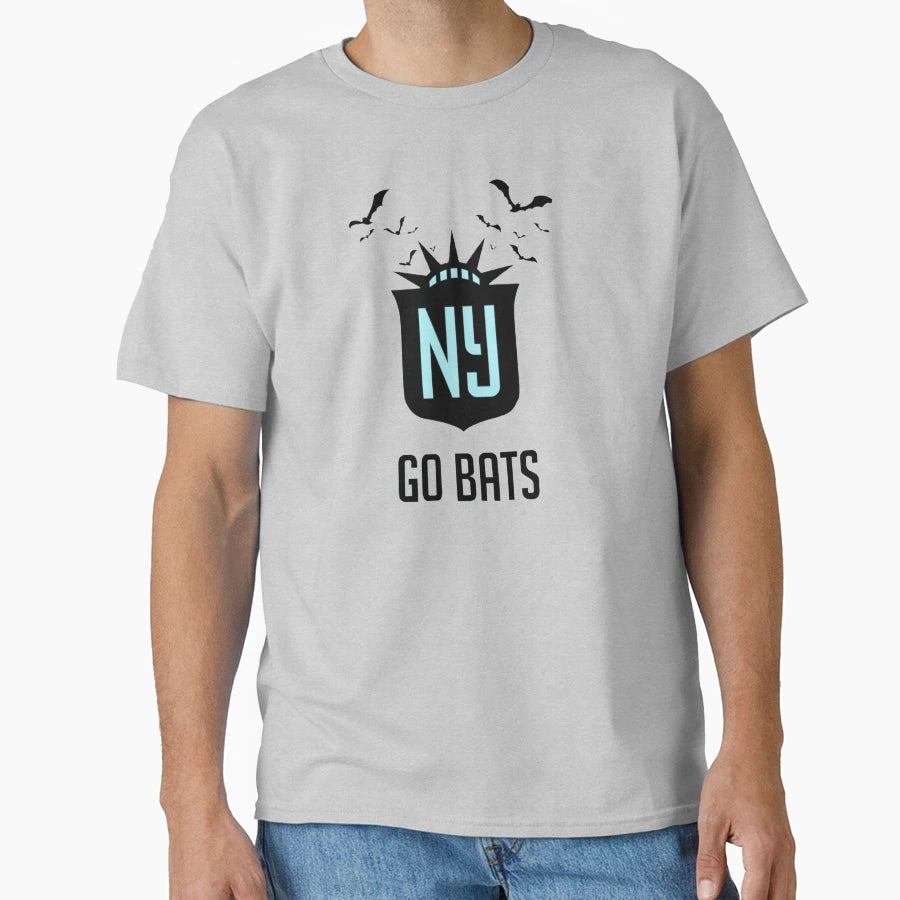Go Bats Flying T-Shirt - Graphic Print Men Women - T-Shirt, Sweatshirt, Hoodie