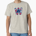 W Blue Bears T-Shirt - Graphic Print Men Women - T-Shirt, Sweatshirt, Hoodie