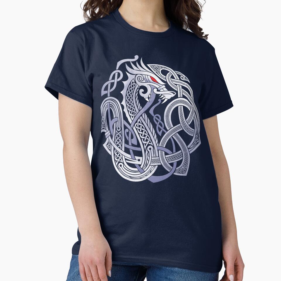Celtic Dragon by Johan Proud Blade - Adult & Kids T-Shirts, Sweatshirts & Hoodies apparel design preview 2