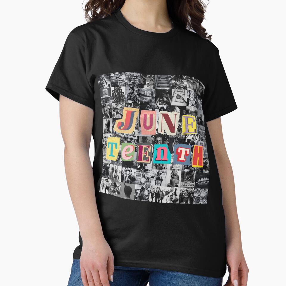Juneteenth Collage by Karissa Tolliver - Adult & Kids T-Shirts, Sweatshirts & Hoodies apparel design preview 2