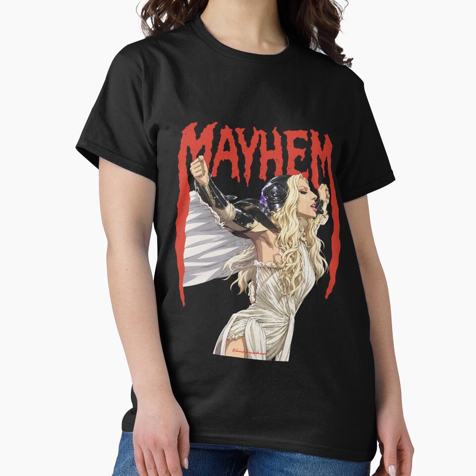 Mayhem Ball Paparazzi Gaga by BUABUABUA - Adult & Kids T-Shirts, Sweatshirts & Hoodies apparel design preview 2