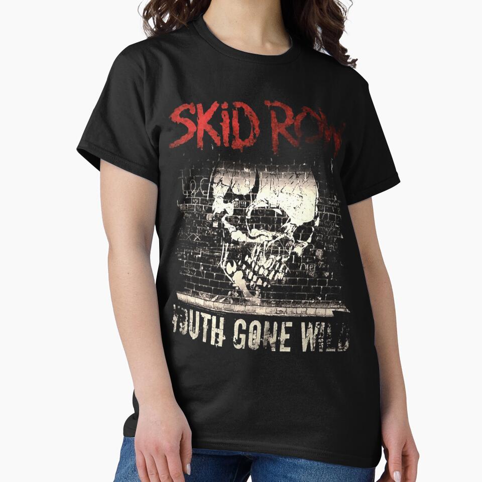 Skid Row Youth Gone Wild by mohd-saleh - Adult & Kids T-Shirts, Sweatshirts & Hoodies apparel design preview 2
