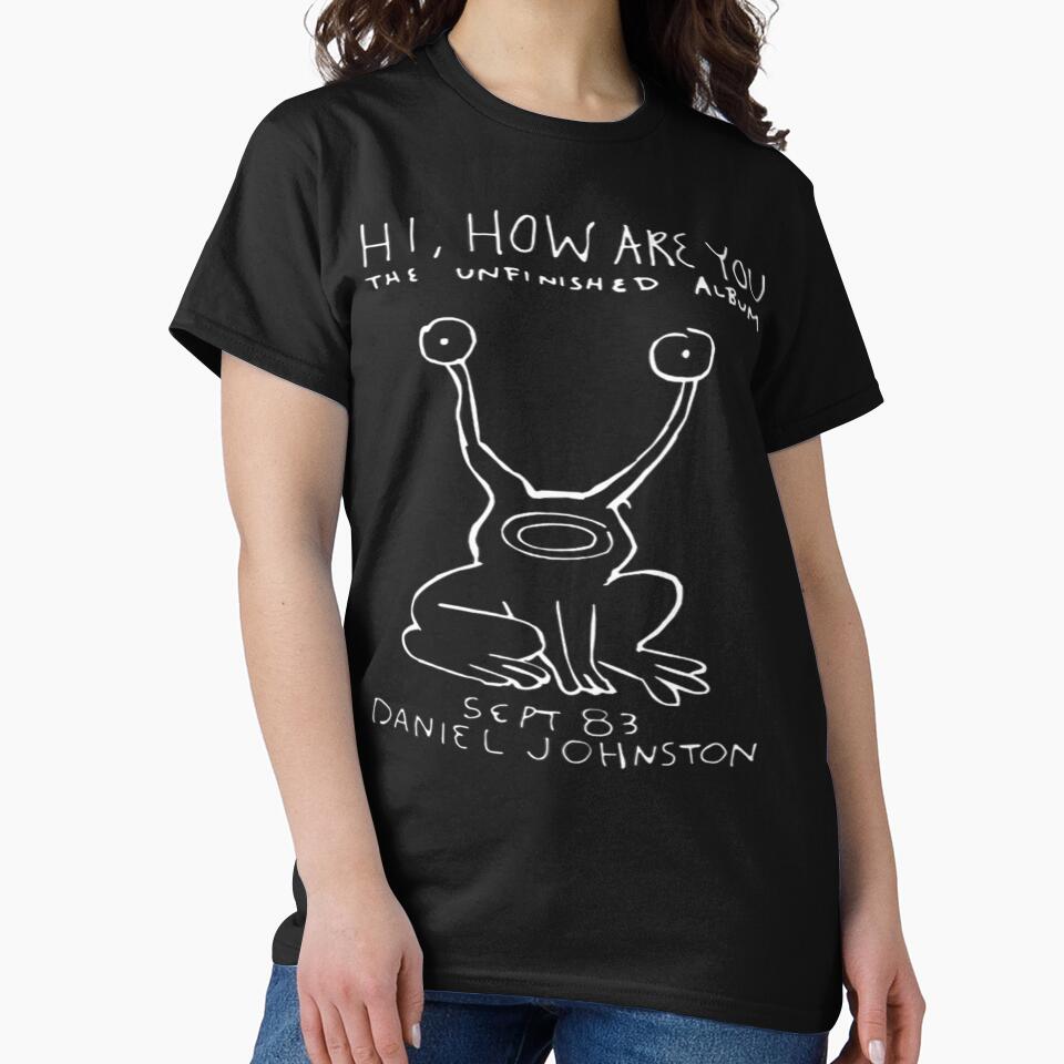 Daniel Johnston 3 by ReubenRa - Adult & Kids T-Shirts, Sweatshirts & Hoodies apparel design preview 2