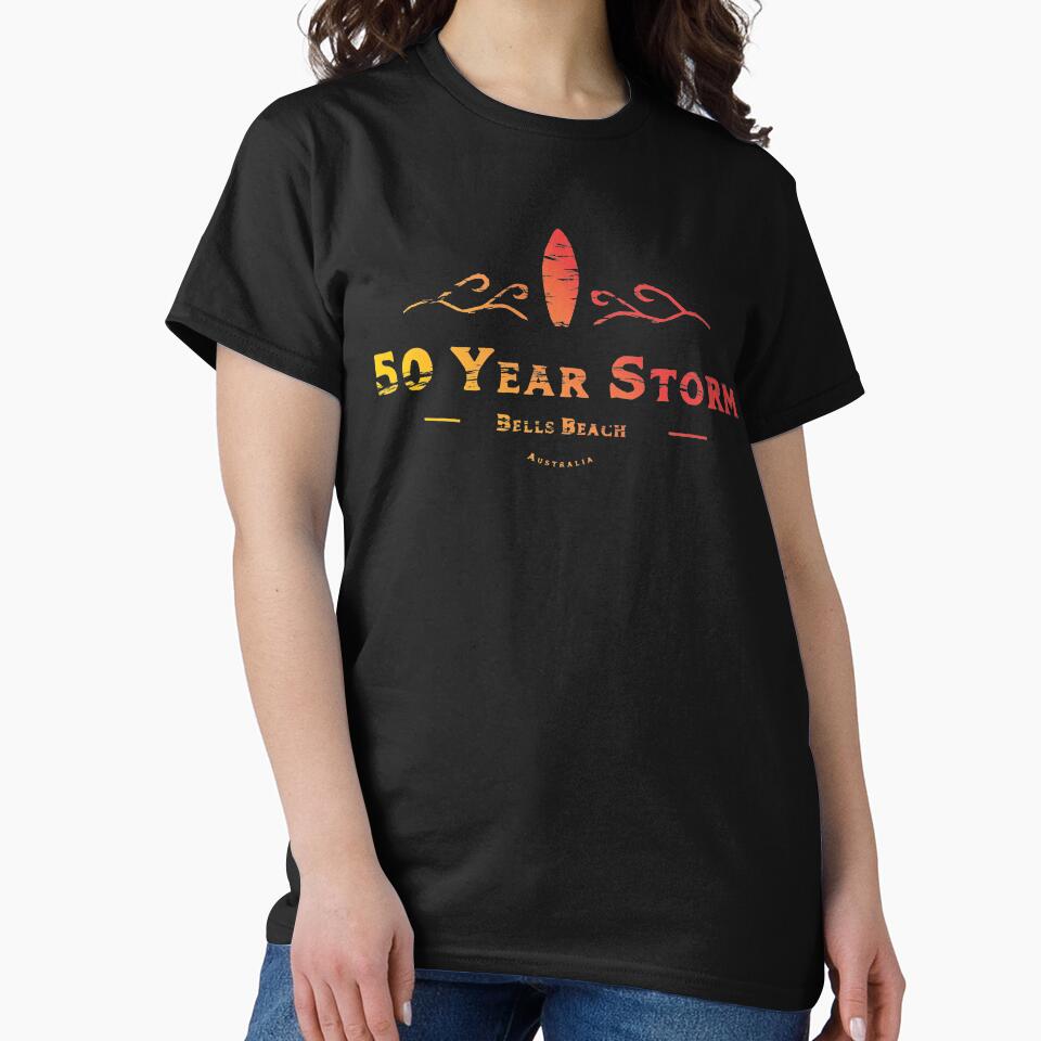 50 Year Storm by leftpointshirts - Adult & Kids T-Shirts, Sweatshirts & Hoodies apparel design preview 2