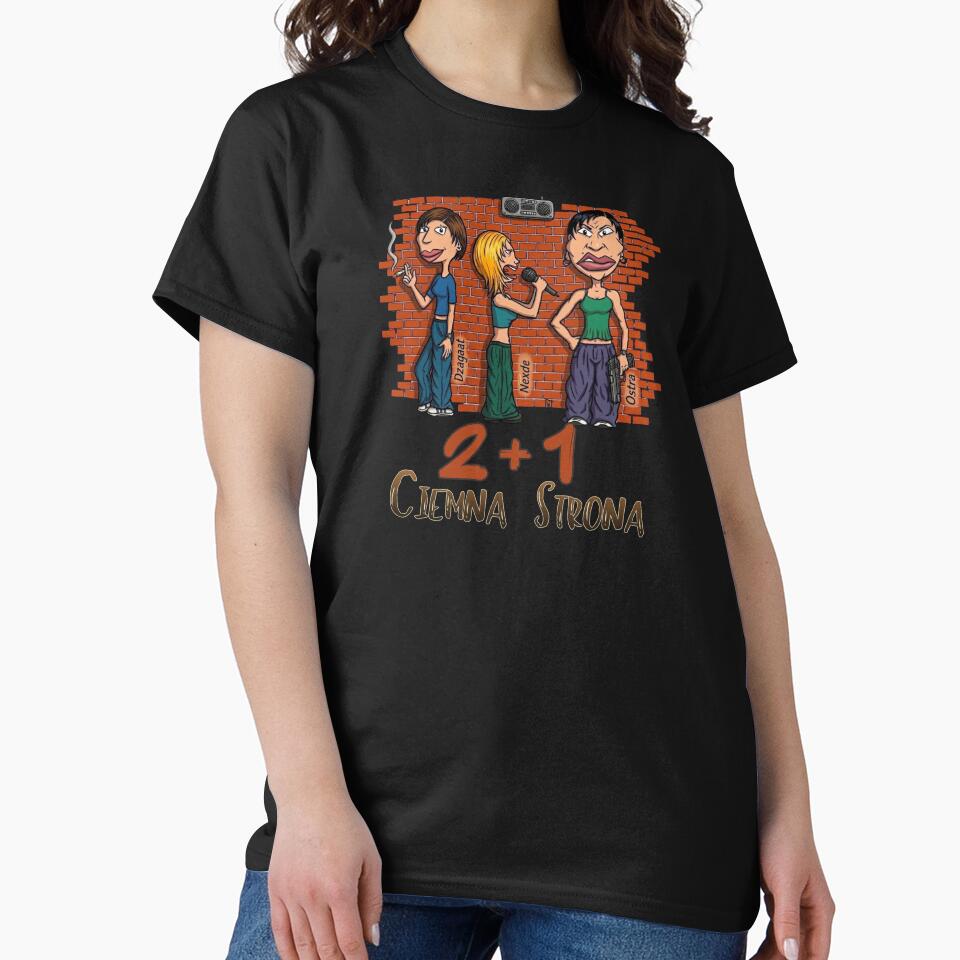 2+1 Ciemna Strona by Zenobi Planet - Adult & Kids T-Shirts, Sweatshirts & Hoodies apparel design preview 2