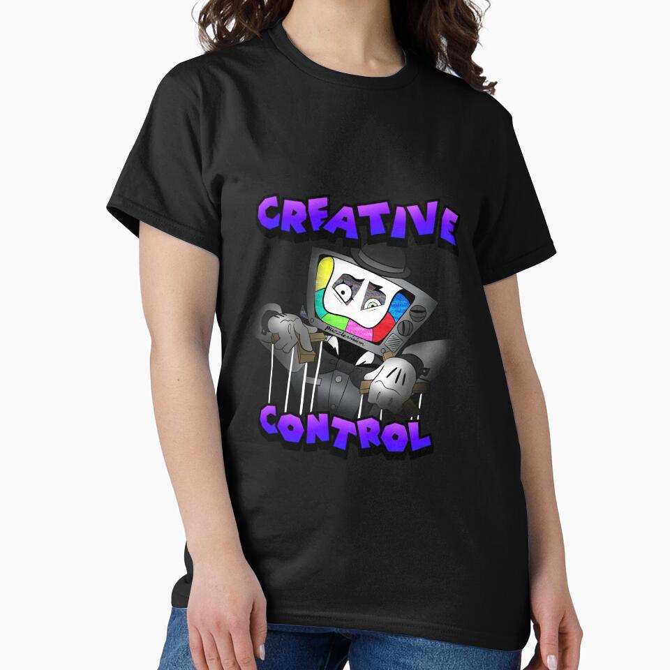 Creative Control (Mr. Puzzles) (Transparent version) - Adult & Kids T-Shirts, Sweatshirts & Hoodies apparel design preview 2