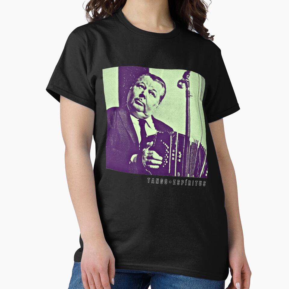 Anibal Troilo Tango Wall Art Bandoneon Portrait, - Adult & Kids T-Shirts, Sweatshirts & Hoodies apparel design preview 2