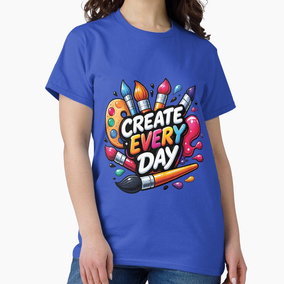 Creative Every Day Art Design by myJPEG - Adult & Kids T-Shirts, Sweatshirts & Hoodies apparel design preview 2