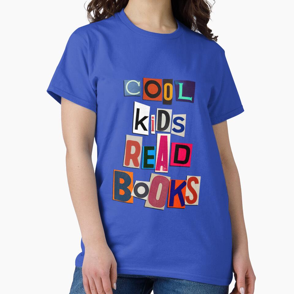 Cool Kids Read Books by Katie Morris Art - Adult & Kids T-Shirts, Sweatshirts & Hoodies apparel design preview 2