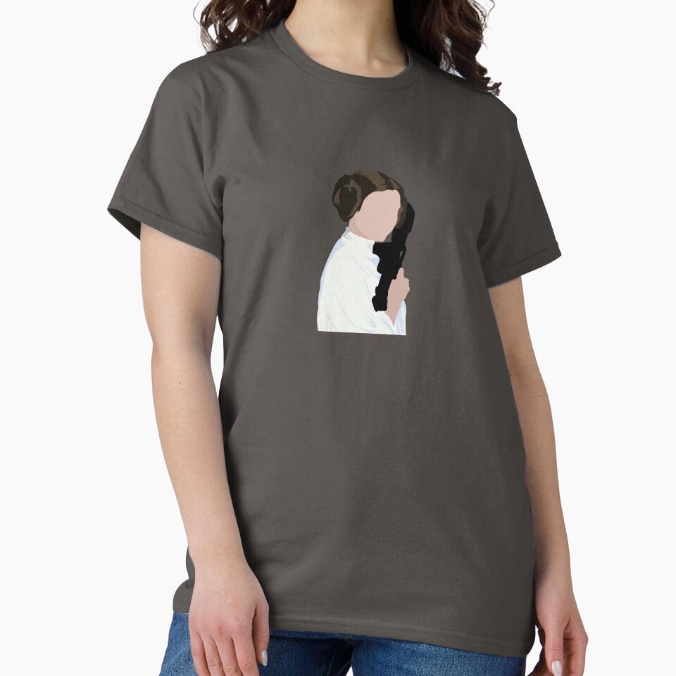 Leia episode 4 by gofundme - Adult & Kids T-Shirts, Sweatshirts & Hoodies apparel design preview 2