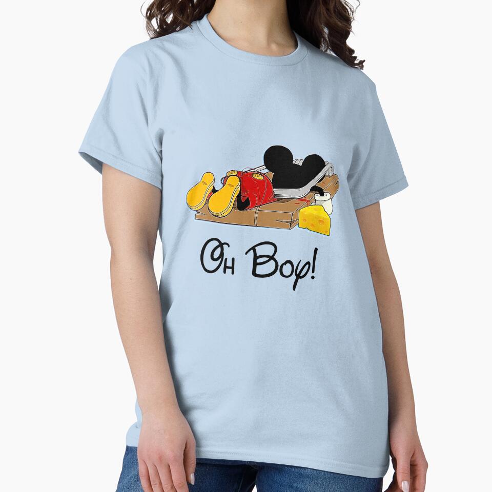 Mouse Trap Oh Boy! by Twat Design - Adult & Kids T-Shirts, Sweatshirts & Hoodies apparel design preview 2