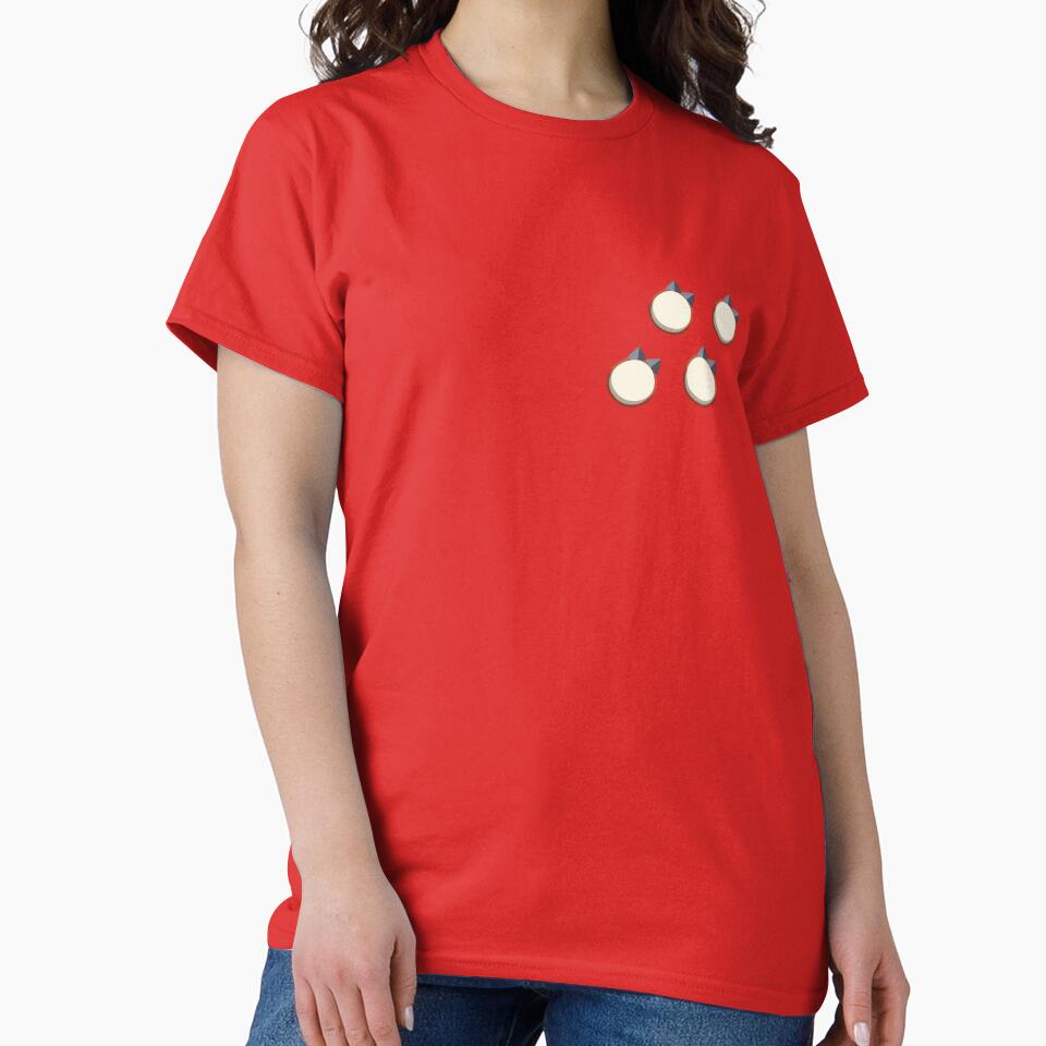 Fuecoco Pawprints by galaxydaydreams - Adult & Kids T-Shirts, Sweatshirts & Hoodies apparel design preview 2