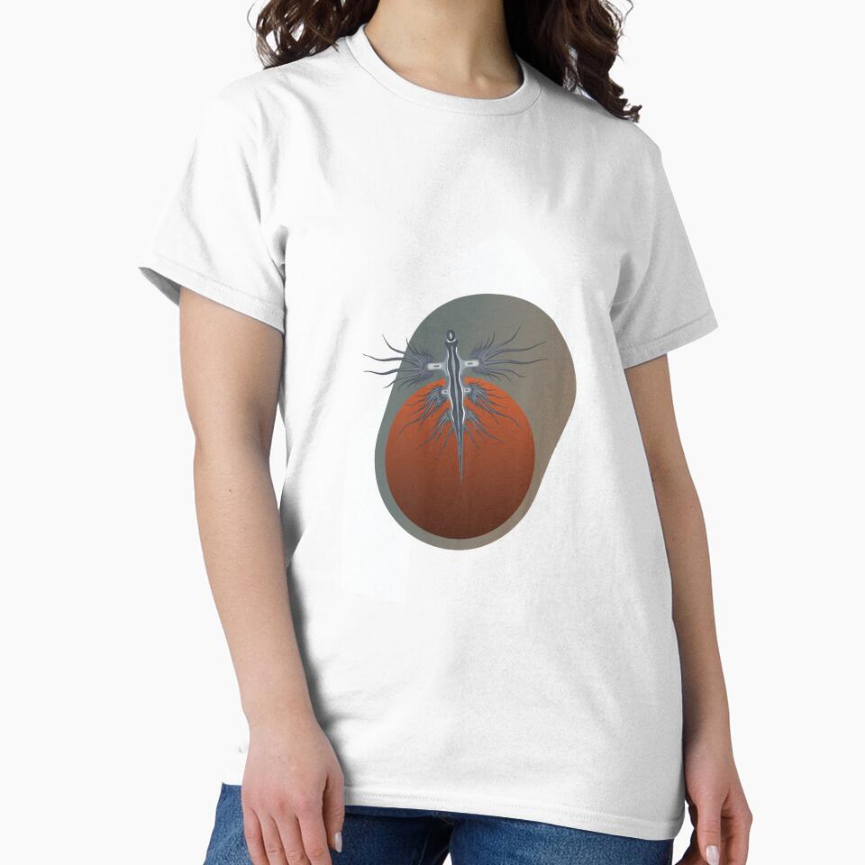 Blue Sea Slug by sivyllization - Adult & Kids T-Shirts, Sweatshirts & Hoodies apparel design preview 2