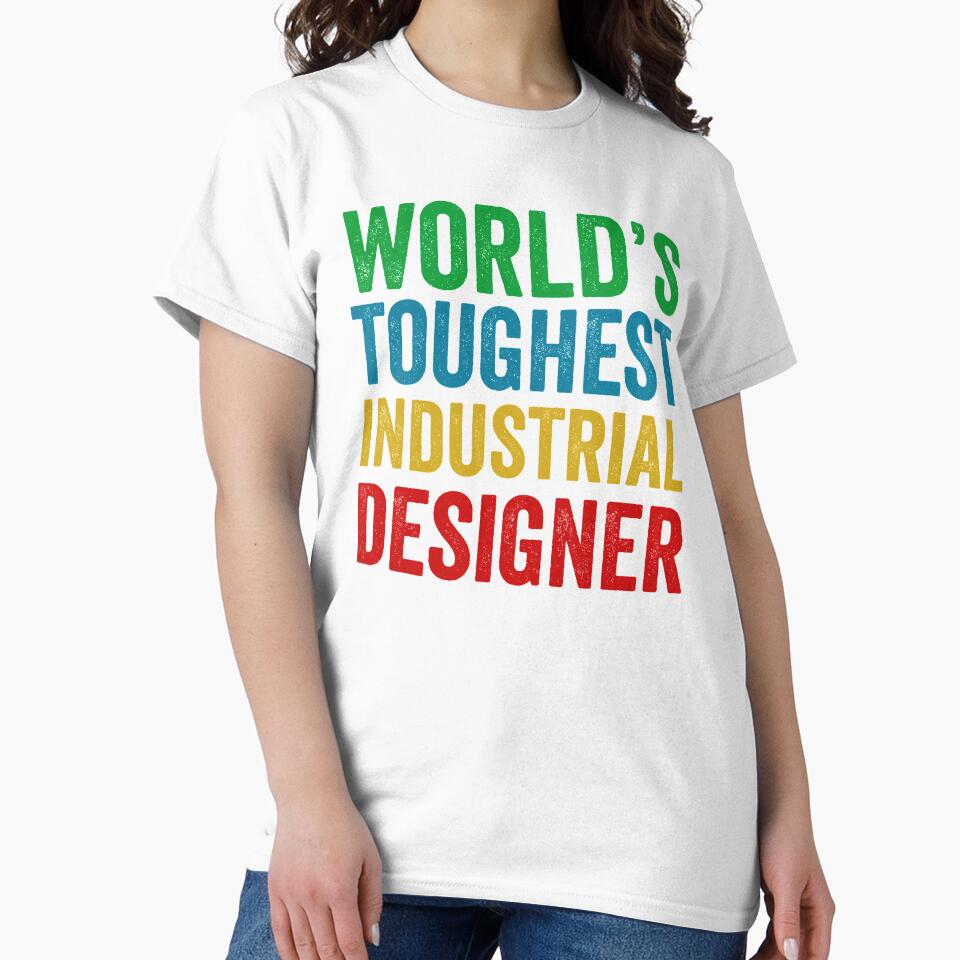 World's Toughest Industrial Designer by Alaadin - Adult & Kids T-Shirts, Sweatshirts & Hoodies apparel design preview 2