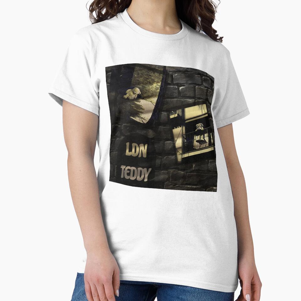 London Teddy by RetroTjoshak - Adult & Kids T-Shirts, Sweatshirts & Hoodies apparel design preview 2