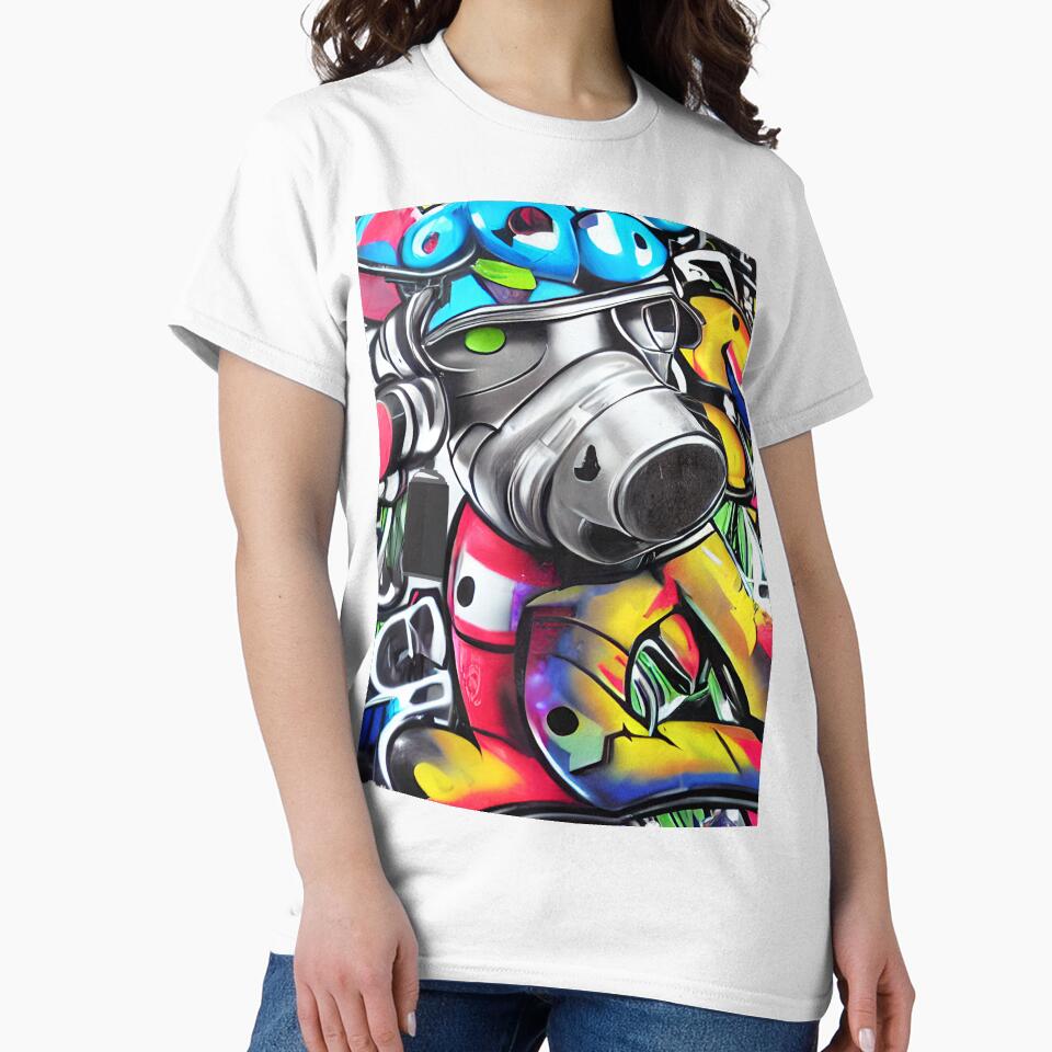 Urban graffiti street art. by GabyTrillions - Adult & Kids T-Shirts, Sweatshirts & Hoodies apparel design preview 2