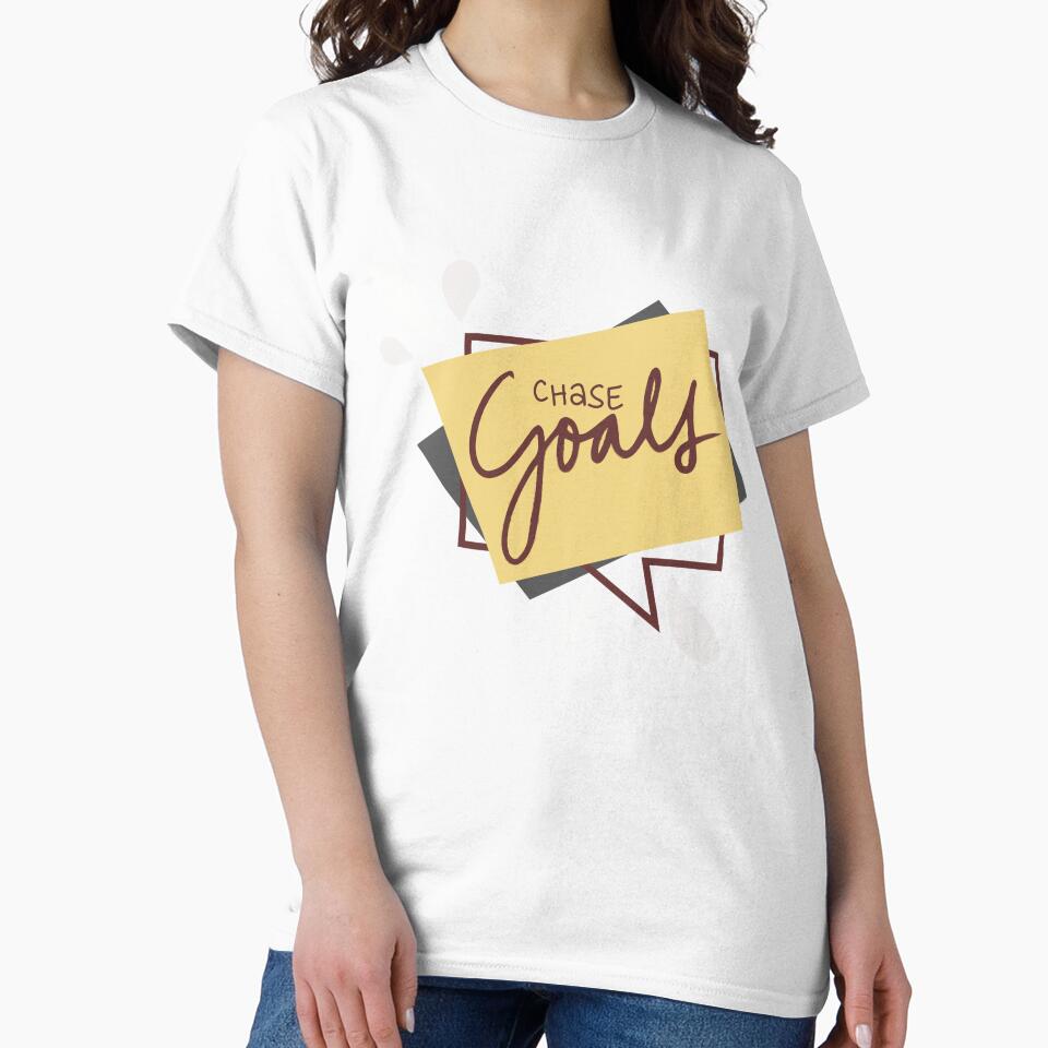 Chase Goals Motivation You Can Wear by SeyramGraphix - Adult & Kids T-Shirts, Sweatshirts & Hoodies apparel design preview 2
