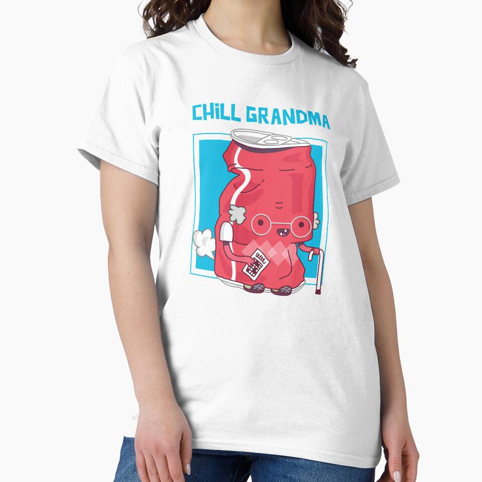 Chill Grandma by urban-symmetry - Adult & Kids T-Shirts, Sweatshirts & Hoodies apparel design preview 2