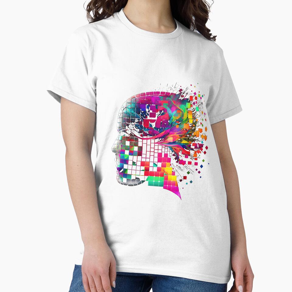 The colorful thought artistic creativity by Pixelboys - Adult & Kids T-Shirts, Sweatshirts & Hoodies apparel design preview 2