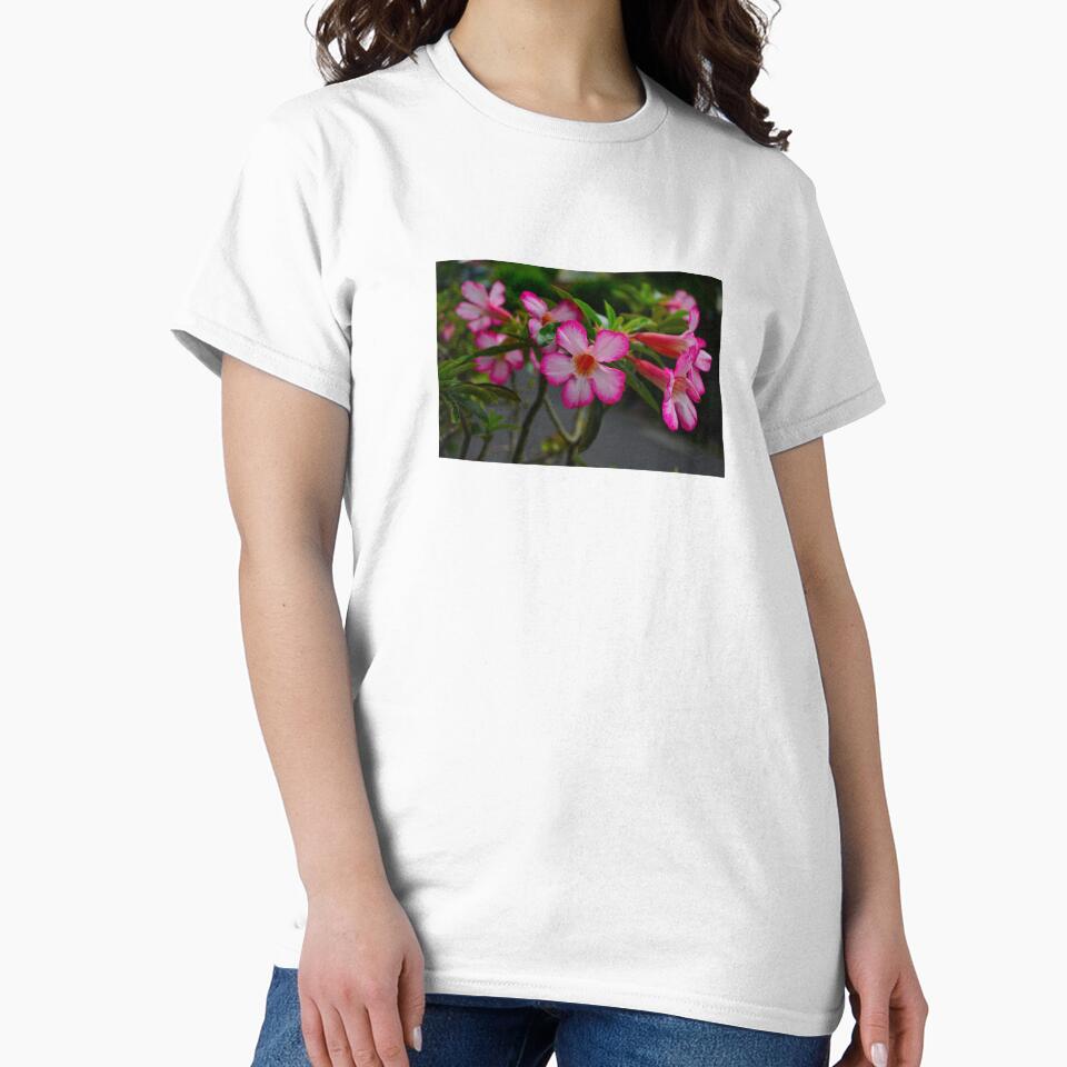 Pink Flowers by pracha - Adult & Kids T-Shirts, Sweatshirts & Hoodies apparel design preview 2