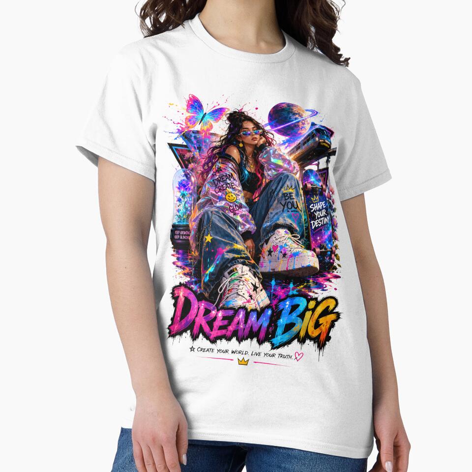 Dream Big streetwear by KLERIKSTORE - Adult & Kids T-Shirts, Sweatshirts & Hoodies apparel design preview 2