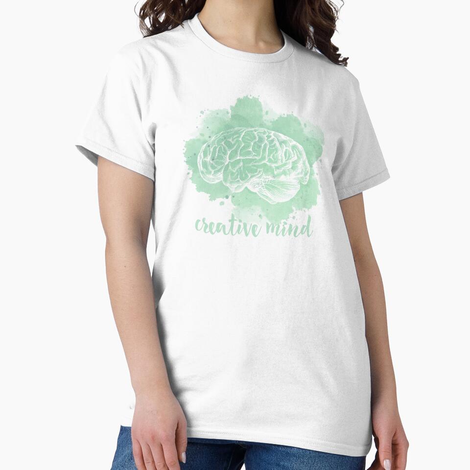 Creative mind by ThingsByHerkiel - Adult & Kids T-Shirts, Sweatshirts & Hoodies apparel design preview 2