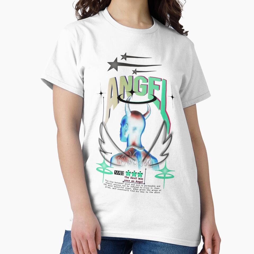 Angel, street wear by DxterCrz - Adult & Kids T-Shirts, Sweatshirts & Hoodies apparel design preview 2