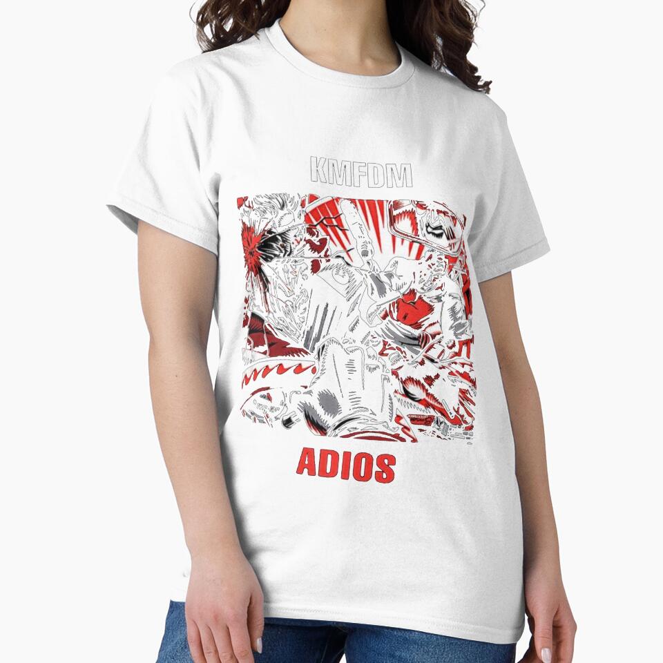 KMFDM Adios Men Short Sleeve Round Neck Summer by - Adult & Kids T-Shirts, Sweatshirts & Hoodies apparel design preview 2