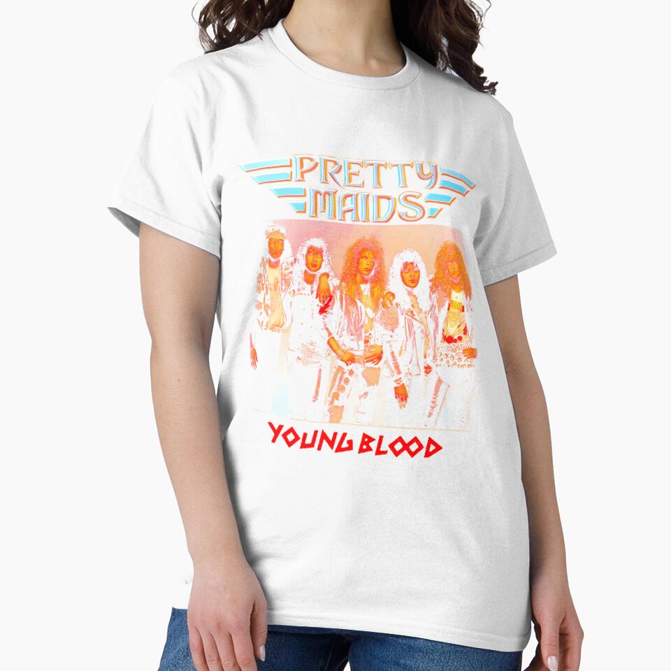 Prettys Maidss Young Blood Band by RaindropsDe - Adult & Kids T-Shirts, Sweatshirts & Hoodies apparel design preview 2