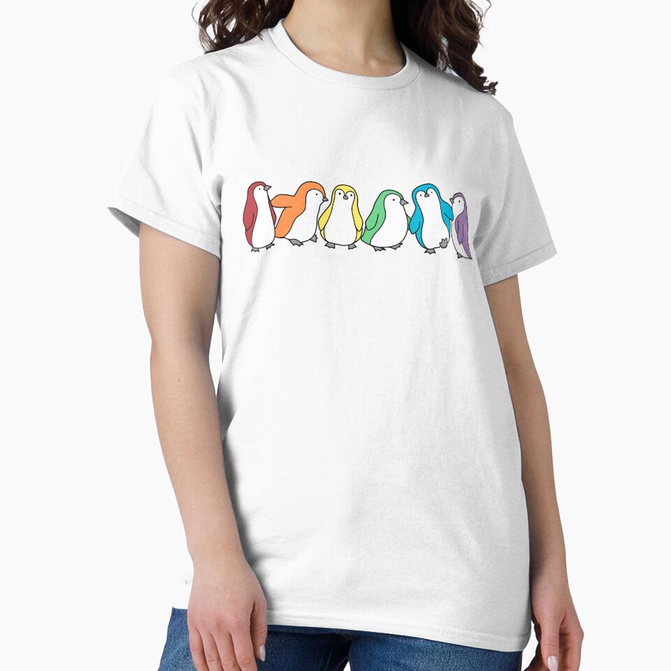 Pride Penguins by KatieLibArt - Adult & Kids T-Shirts, Sweatshirts & Hoodies apparel design preview 2