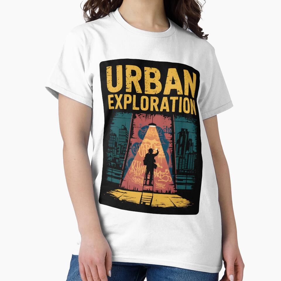Urban Exploration Graffiti Art by kitty-kingdom - Adult & Kids T-Shirts, Sweatshirts & Hoodies apparel design preview 2