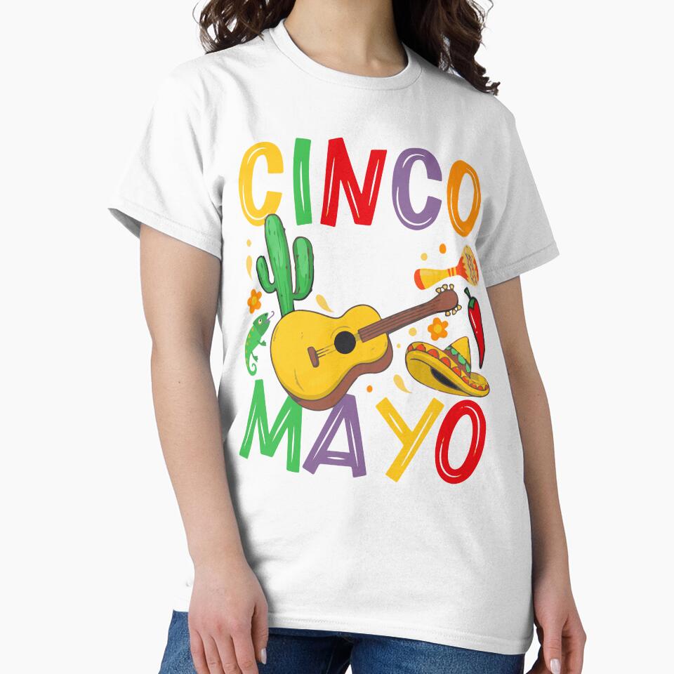 Cinco De Mayo by Mega Foo - Adult & Kids T-Shirts, Sweatshirts & Hoodies apparel design preview 2