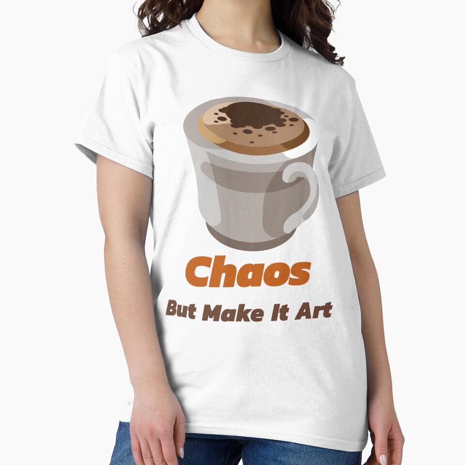 Chaos But Make It Art Creative Hobby by OLIVETEES - Adult & Kids T-Shirts, Sweatshirts & Hoodies apparel design preview 2
