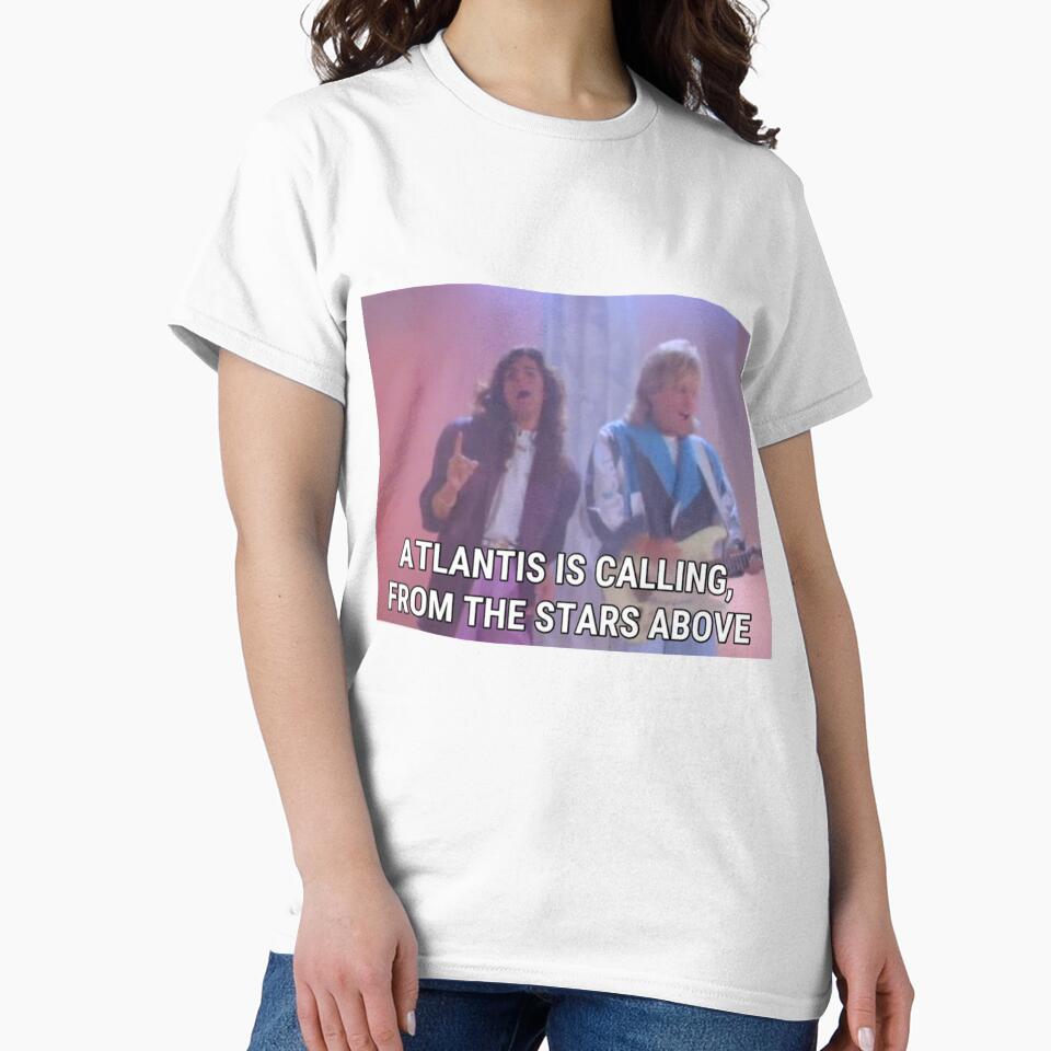 Modern Talking Atlantis Is Calling (From The by - Adult & Kids T-Shirts, Sweatshirts & Hoodies apparel design preview 2