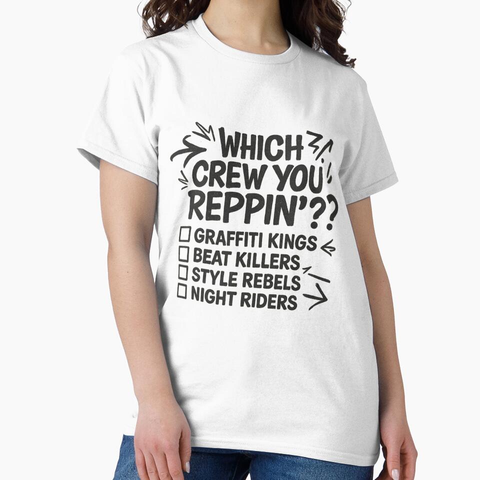Which crew you reppin by KingzWorld - Adult & Kids T-Shirts, Sweatshirts & Hoodies apparel design preview 2