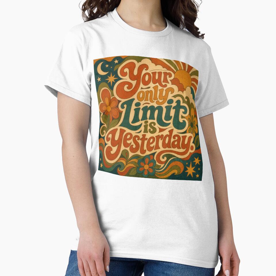 Wall Art Postcard Retro Sunshine Motivation by - Adult & Kids T-Shirts, Sweatshirts & Hoodies apparel design preview 2
