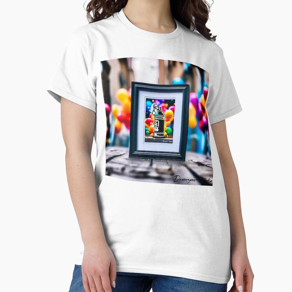 Urban graffiti street art by Drone- - Adult & Kids T-Shirts, Sweatshirts & Hoodies apparel design preview 2