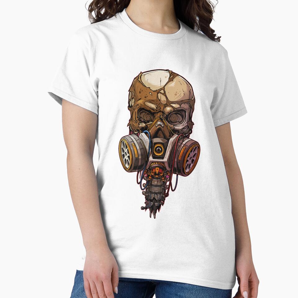Graffiti skull by MangaCortaTees - Adult & Kids T-Shirts, Sweatshirts & Hoodies apparel design preview 2