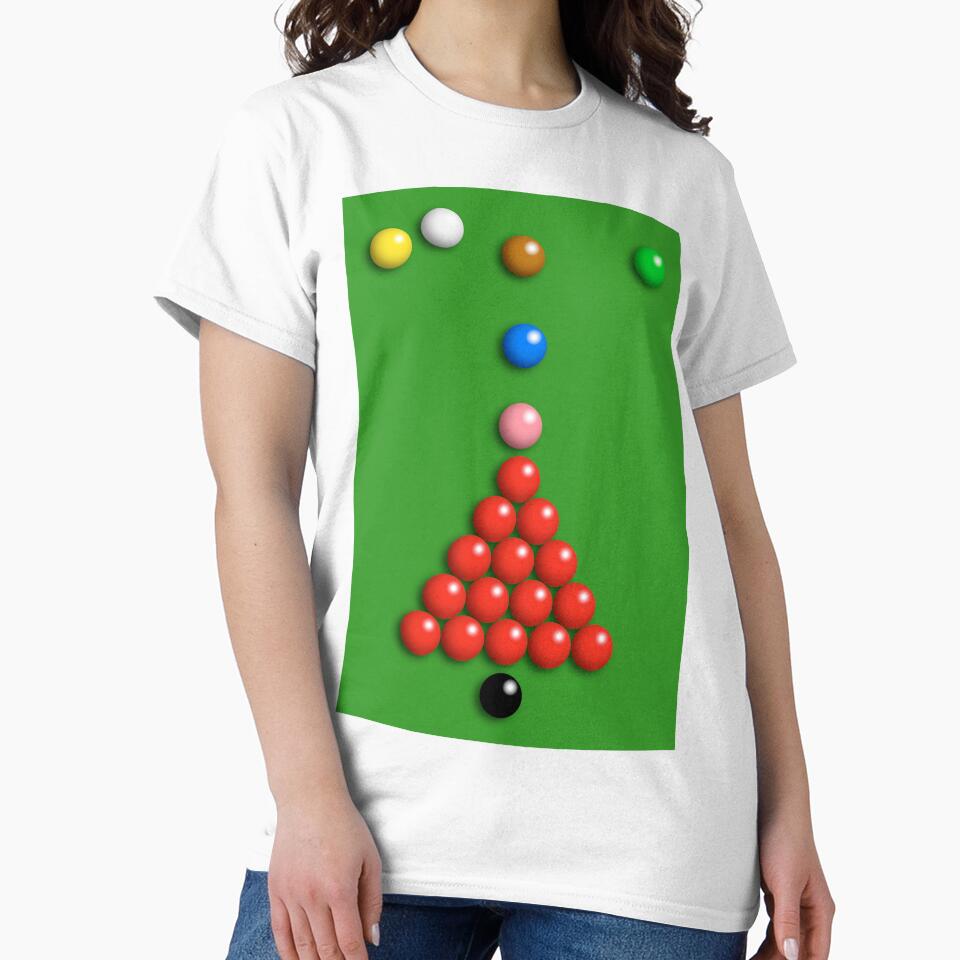 Snooker Table by Fairyjam - Adult & Kids T-Shirts, Sweatshirts & Hoodies apparel design preview 2