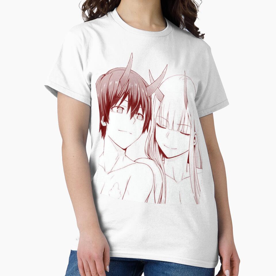 Hiro Zero Two Design v2 by Dolphin-5k - Adult & Kids T-Shirts, Sweatshirts & Hoodies apparel design preview 2