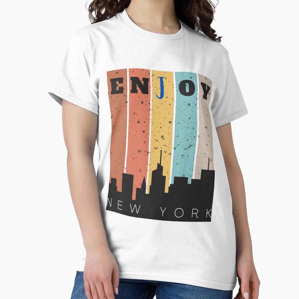 New York Graphic Printed by KARSCORP - Adult & Kids T-Shirts, Sweatshirts & Hoodies apparel design preview 2