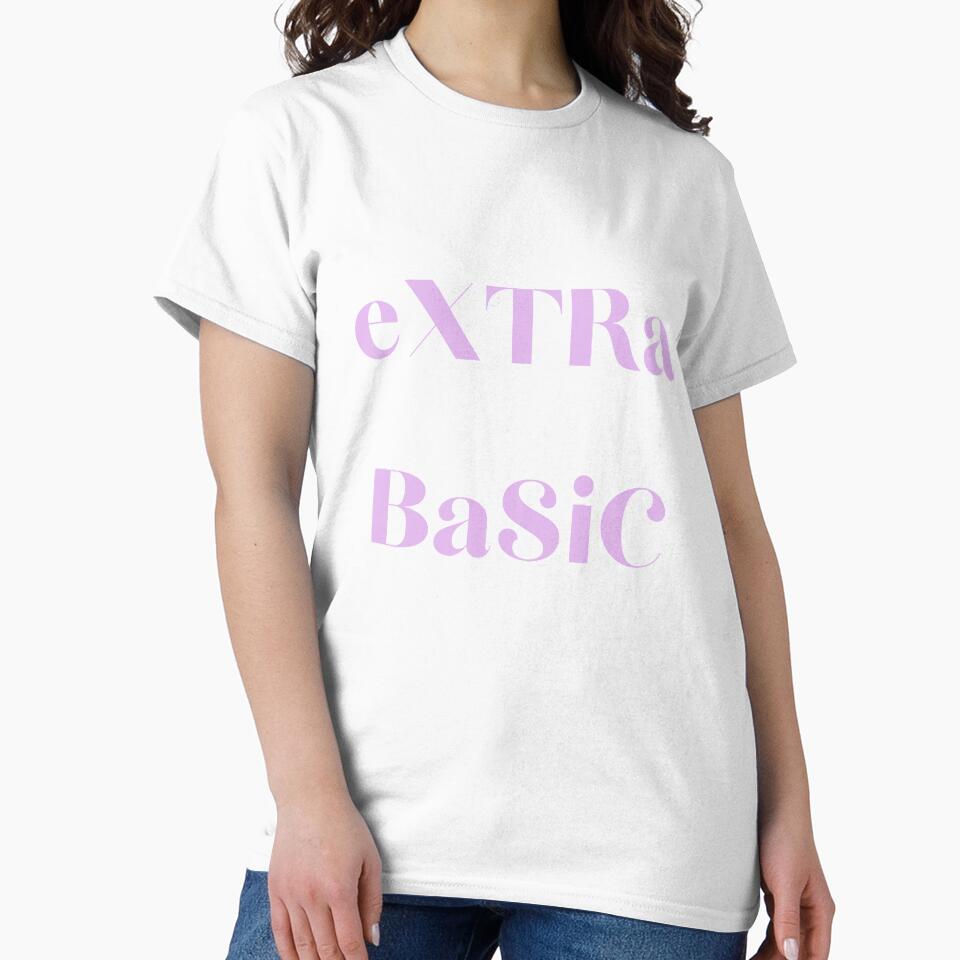 EXTRA BASIC by Swooncake Press - Adult & Kids T-Shirts, Sweatshirts & Hoodies apparel design preview 2