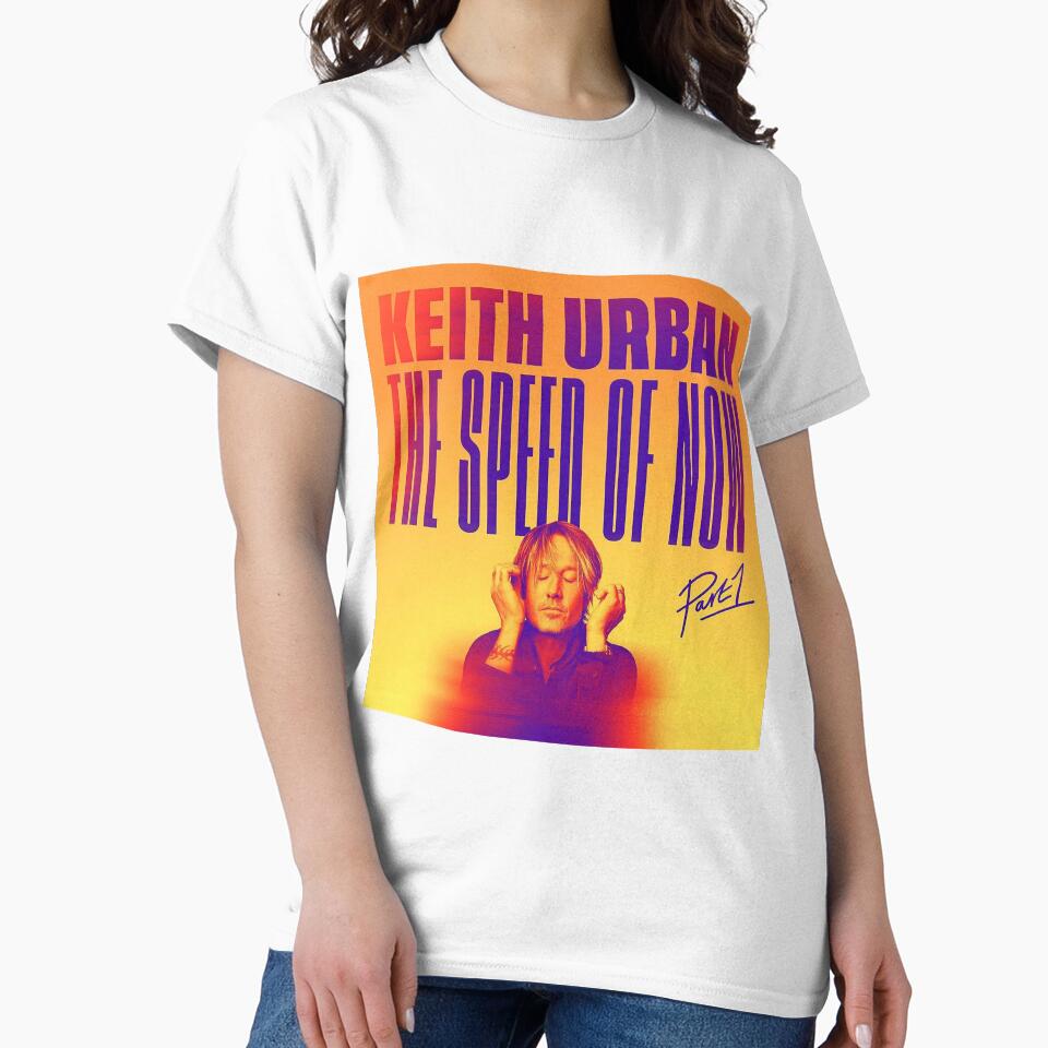 Keith Urban THE SPEED OF NOW by fieldsmarc - Adult & Kids T-Shirts, Sweatshirts & Hoodies apparel design preview 2