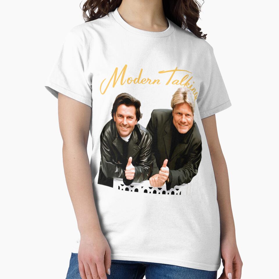 Modern talking by WildRootty - Adult & Kids T-Shirts, Sweatshirts & Hoodies apparel design preview 2