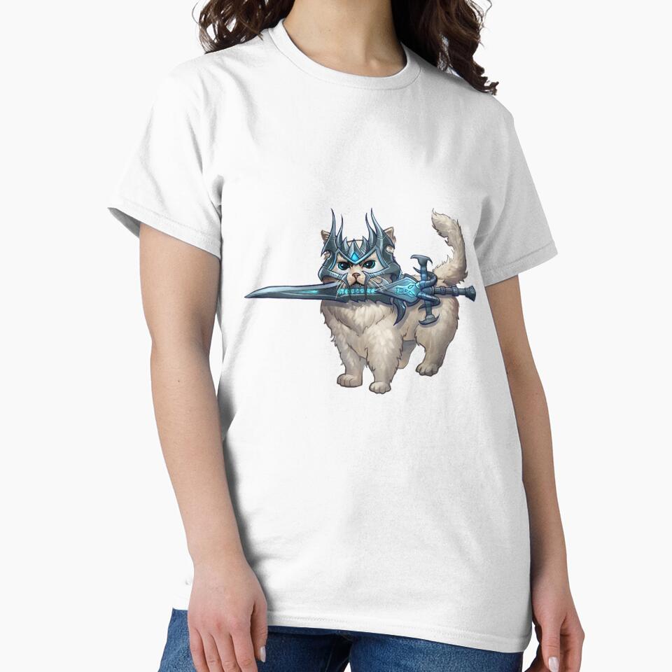 Lich cat by Heteyy - Adult & Kids T-Shirts, Sweatshirts & Hoodies apparel design preview 2