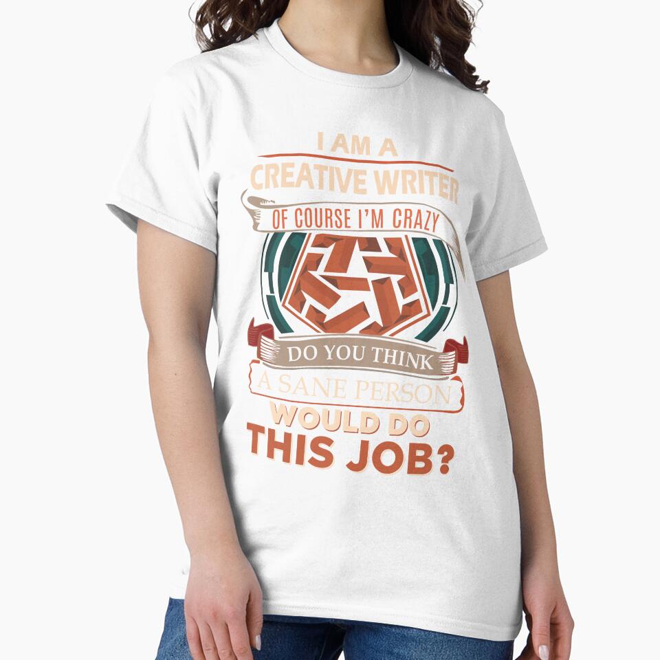 Creative Writer by chancjami9236 - Adult & Kids T-Shirts, Sweatshirts & Hoodies apparel design preview 2