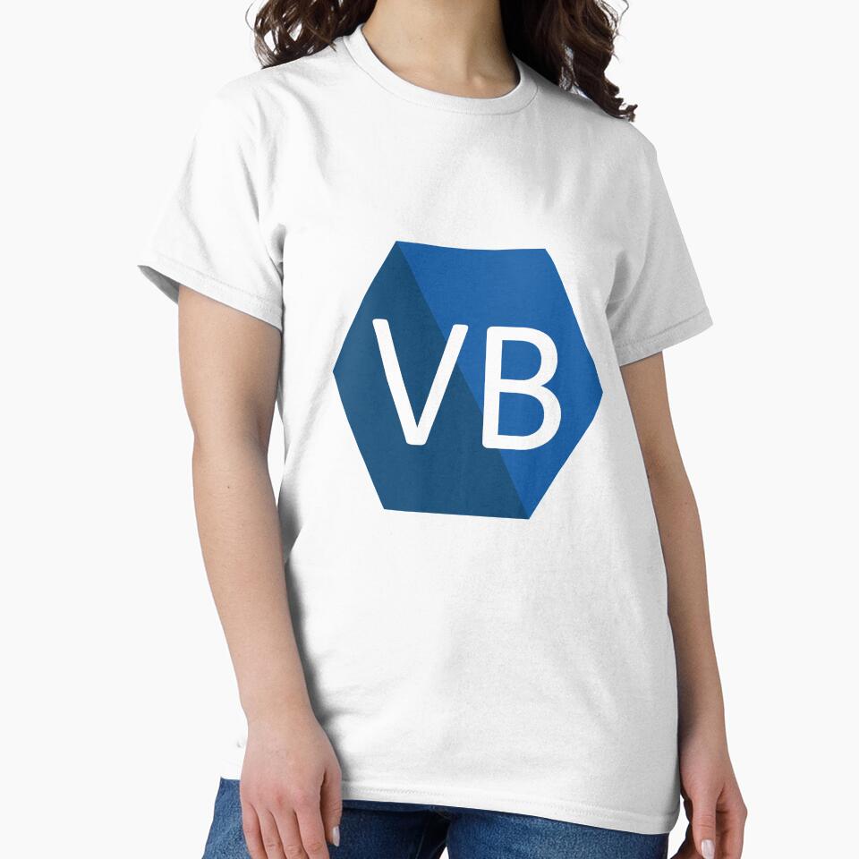 Visual Basic by vladocar - Adult & Kids T-Shirts, Sweatshirts & Hoodies apparel design preview 2